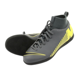 Scarpe indoor Nike Mercurial Superfly X 6 Club Ic Jr AH7346-070 grigio 5