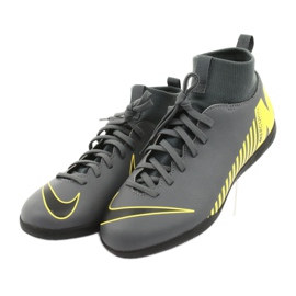 Scarpe indoor Nike Mercurial Superfly X 6 Club Ic Jr AH7346-070 grigio 3