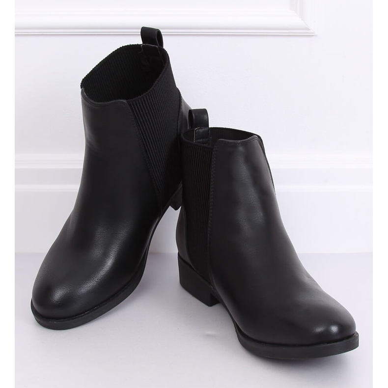 Stivaletti Chelsea neri da donna 3778 Black nero 1