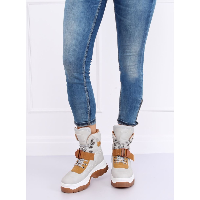 Grigio HE117P Scarpe grigie 1