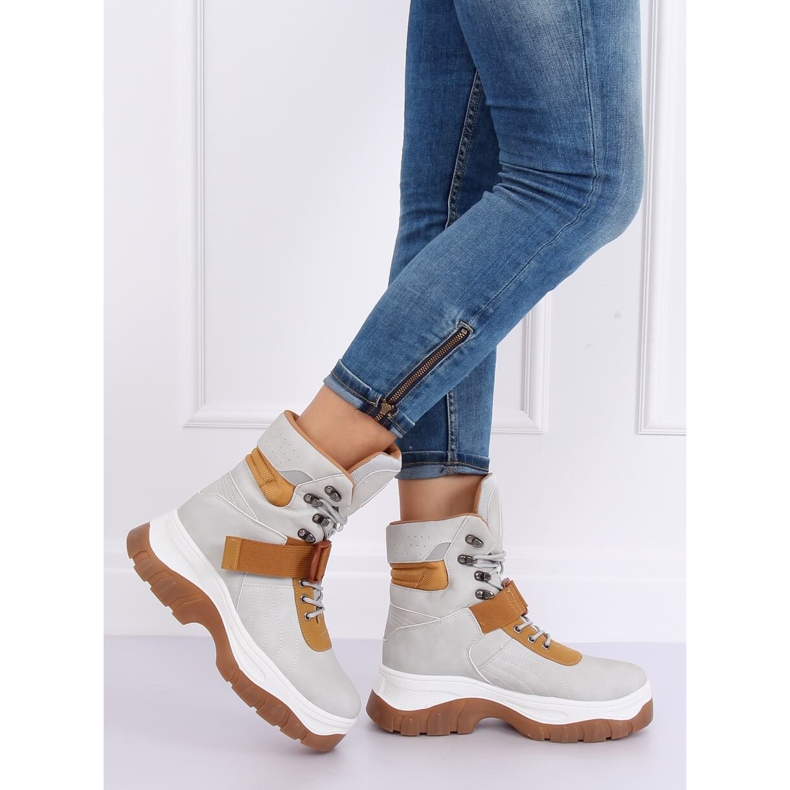 Grigio HE117P Scarpe grigie 2