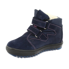 Ren But Stivali con membrana in velcro 4411 blu navy rosa 2