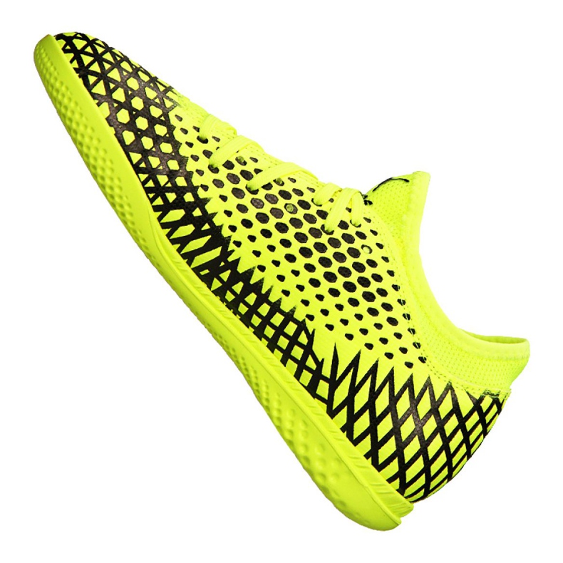 Scarpe da calcio Puma Future 4.4 It Jr 105700-03 giallo giallo 2