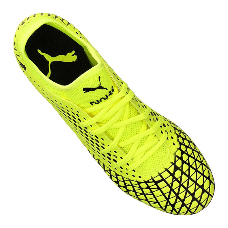 Scarpe da calcio Puma Future 4.4 Mg M 105689-03 giallo giallo 1