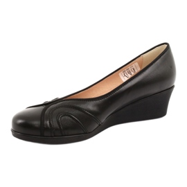 Comode décolleté su zeppa Espinto 232 nera nero 2