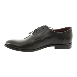 Scarpe da uomo pilpol pantofole in pelle 1609 nere nero 2
