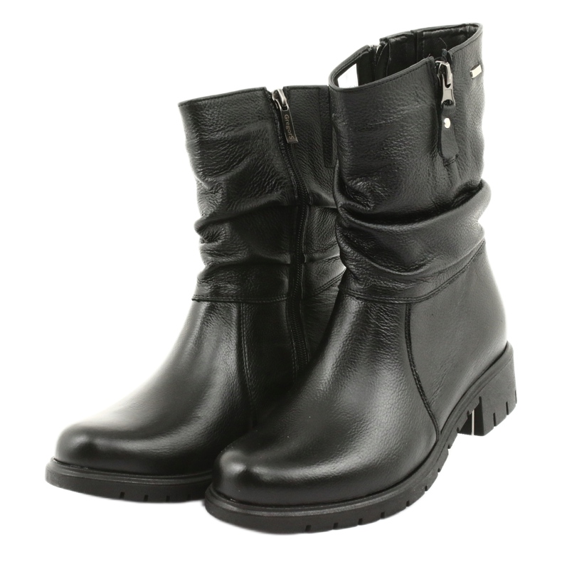 Gregors Stivali con pelliccia 793 neri nero 3