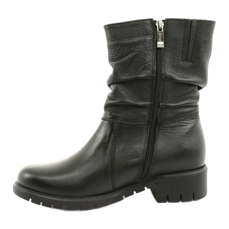 Gregors Stivali con pelliccia 793 neri nero 2