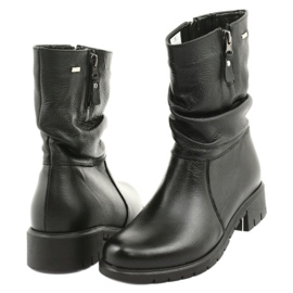 Gregors Stivali con pelliccia 793 neri nero 4