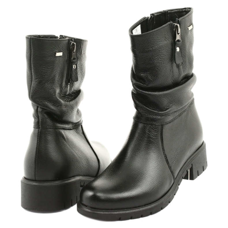 Gregors Stivali con pelliccia 793 neri nero 4