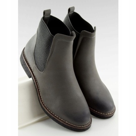 Stivaletti Chelsea grigi da donna 6768-PA Grigio 2