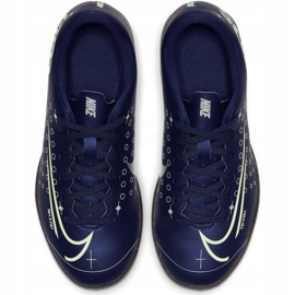 Nike Mercurial Vapor 13 Club Mds Tf Jr CJ1179-401 scarpe da calcio multicolore blu navy 1