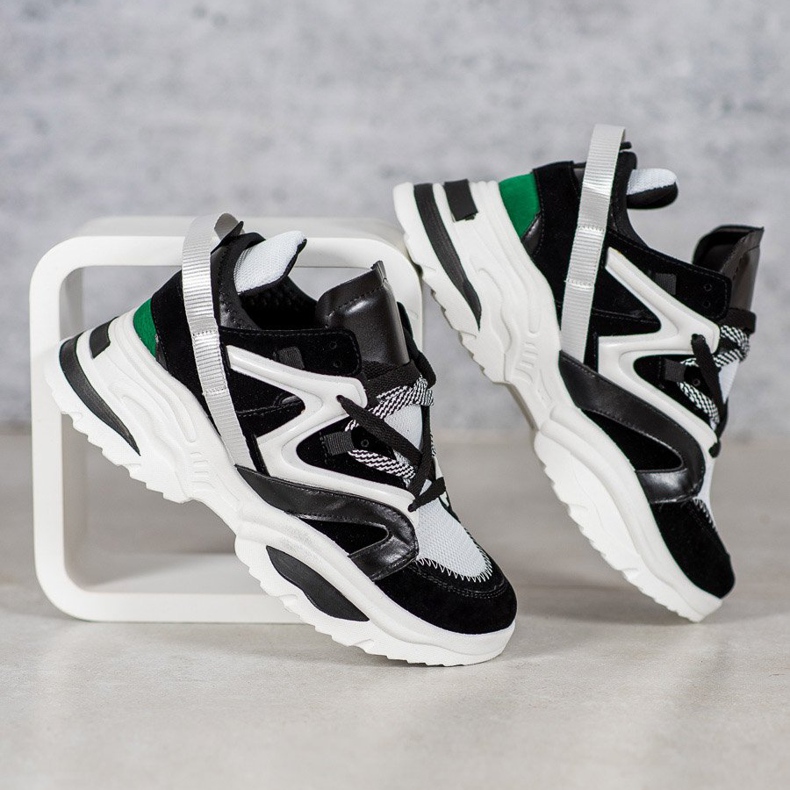 Sneakers VICES alla moda bianca nero multicolore 1