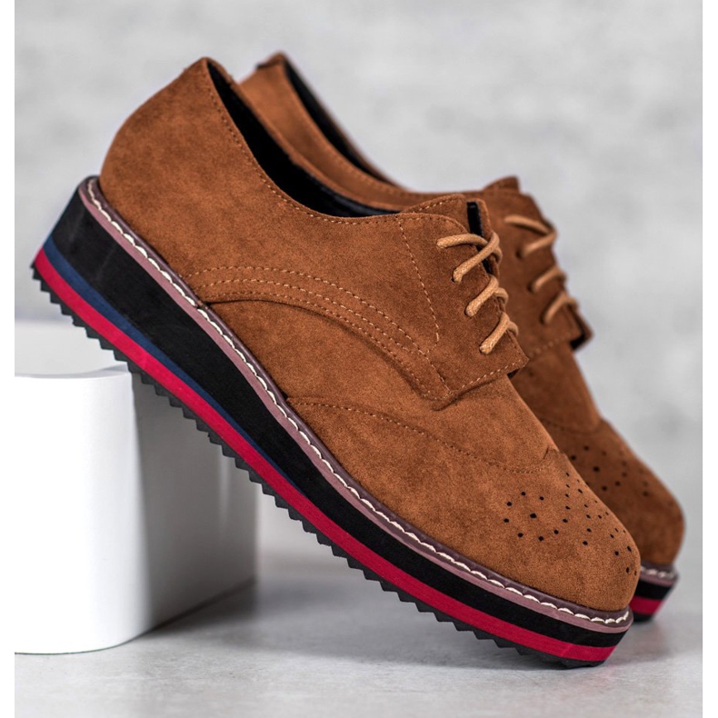 Vices Scarpe di cammello marrone 1