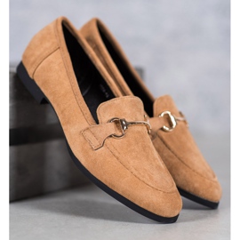 Mocassini VICES in camoscio marrone 2