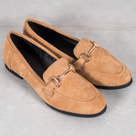 Mocassini VICES in camoscio marrone 1