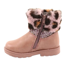 American Club Stampa di ragazze in leopardo GC45 Pink Leopard Print rosa 2