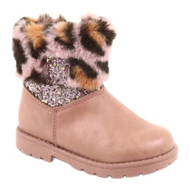 American Club Stampa di ragazze in leopardo GC45 Pink Leopard Print rosa 1