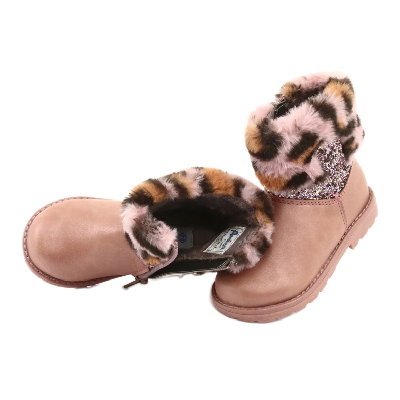 American Club Stampa di ragazze in leopardo GC45 Pink Leopard Print rosa 5