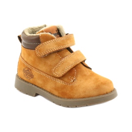 Stivali in legno con velcro American Club GC43 cammello marrone 1