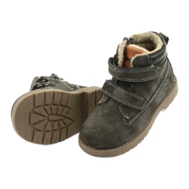 Stivali Timberki con Velcro American Club GC43 grigio 5