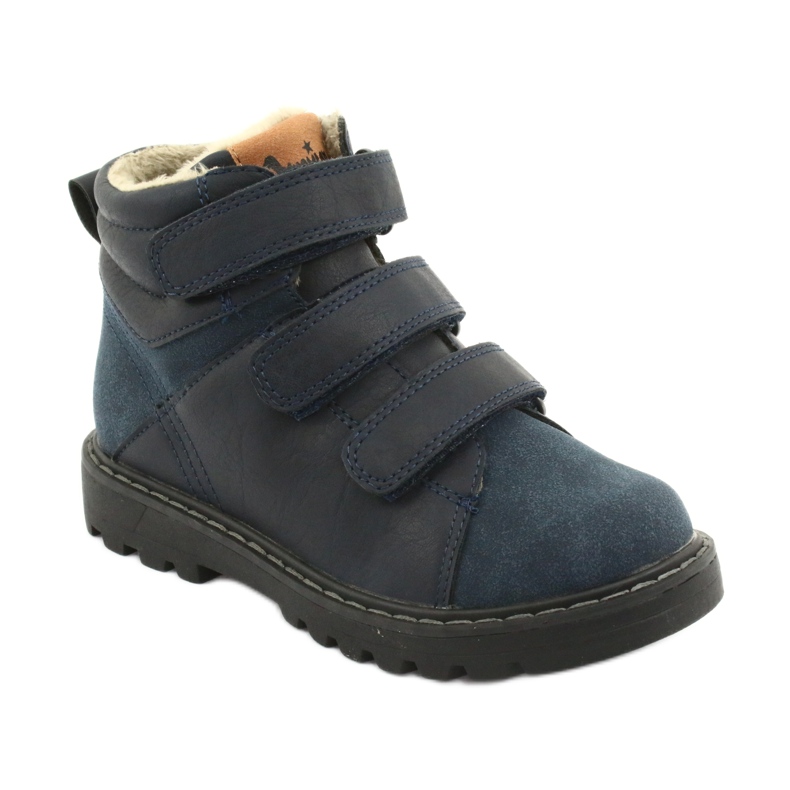 Stivali Timberki con Velcro American Club GC40 blu navy 1