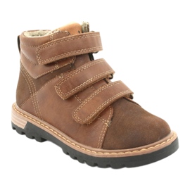 Stivali Timberki con velcro American Club GC40 marrone 1