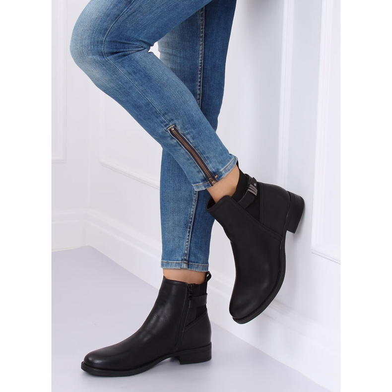 Stivali Jodhpur neri da donna 1304 Black nero 1