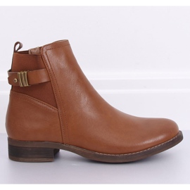 Camel 1304 Stivaletti Chelsea cammello da donna marrone 2