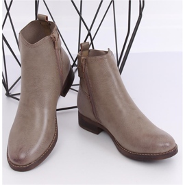 Stivali Jodhpur beige da donna 1304 Khaki cachi 2