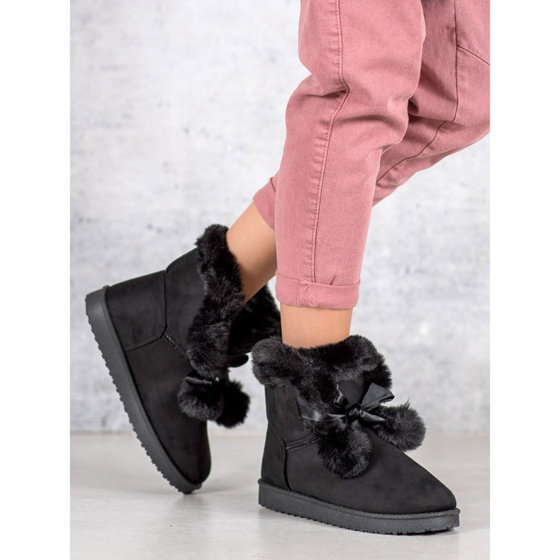 Mukluki nero alla moda 1