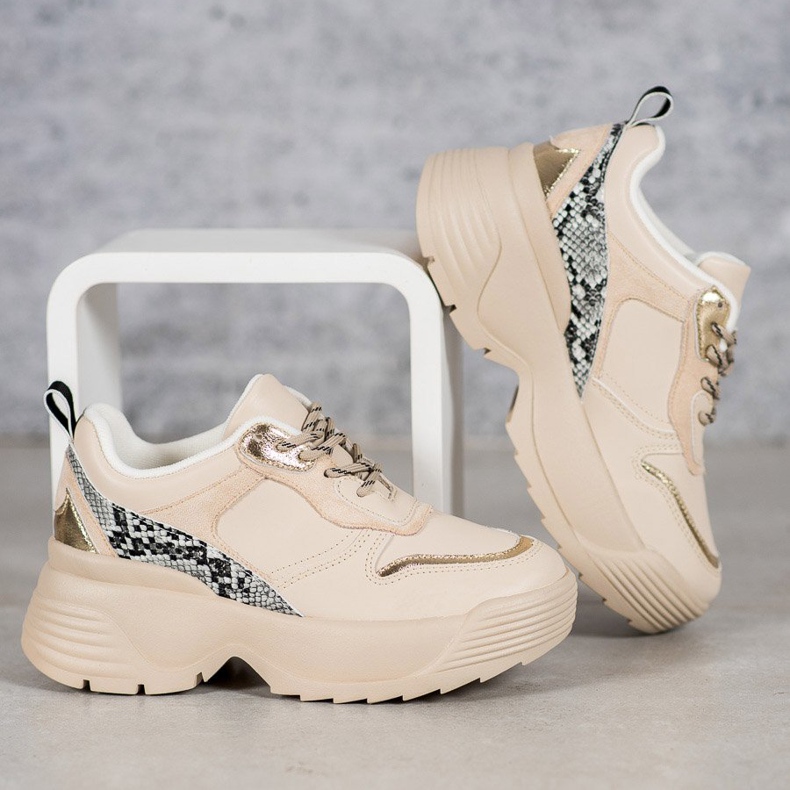 Sneaker VICES beige 1