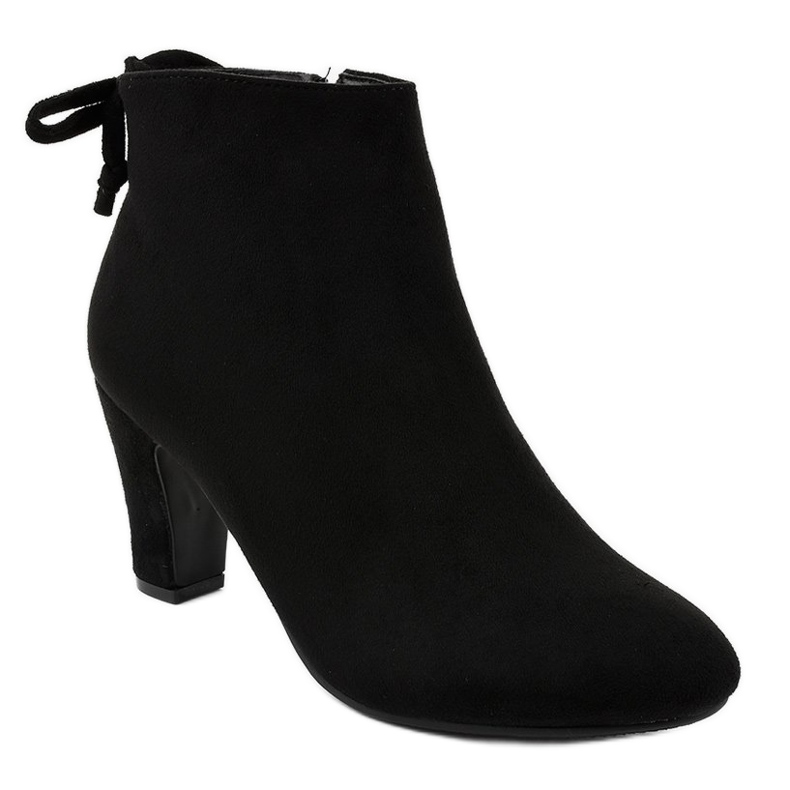 Stivaletti in camoscio nero sul post W852 1