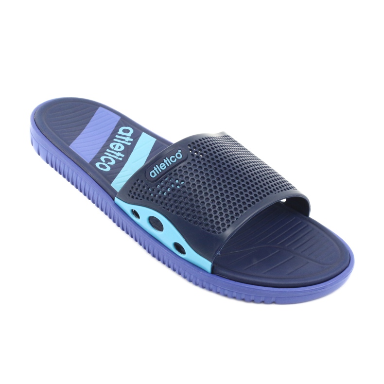 6168 Ciabatte da piscina Atletico blu navy blu 1