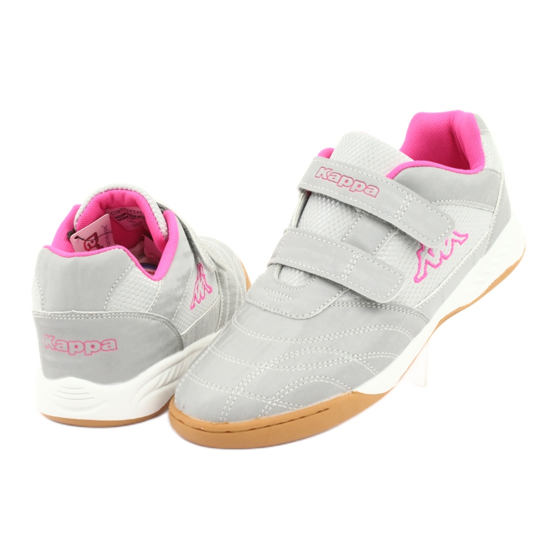 Scarpe Kappa Kickoff T Jr 260509T 1522 rosa grigio 4
