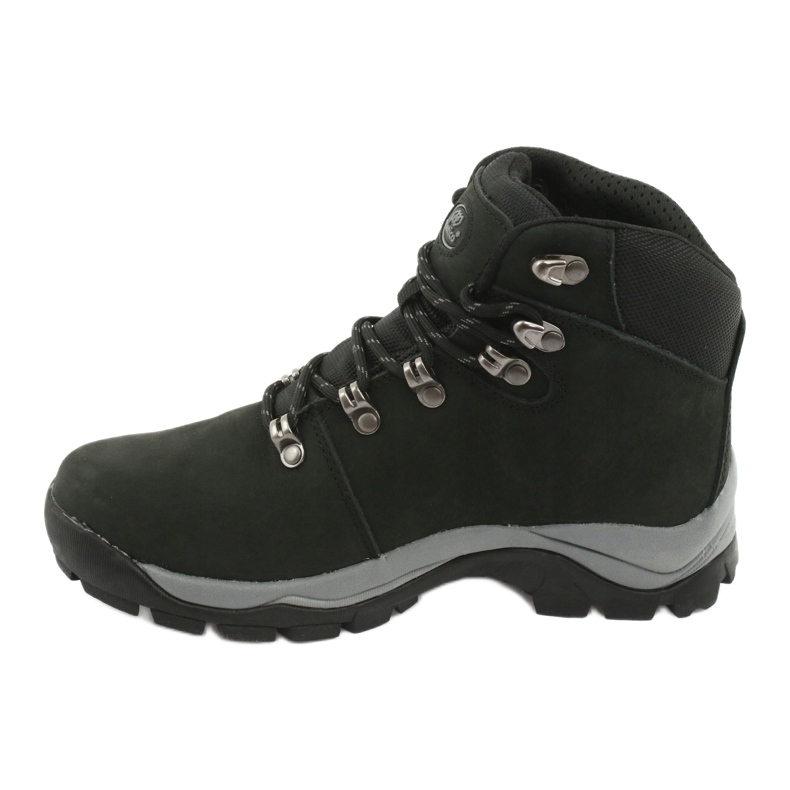 Scarpe da trekking nere Atletico 57089 allacciate nero 2