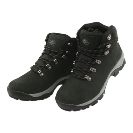Scarpe da trekking nere Atletico 57089 allacciate nero 3