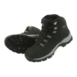 Scarpe da trekking nere Atletico 57089 allacciate nero 5
