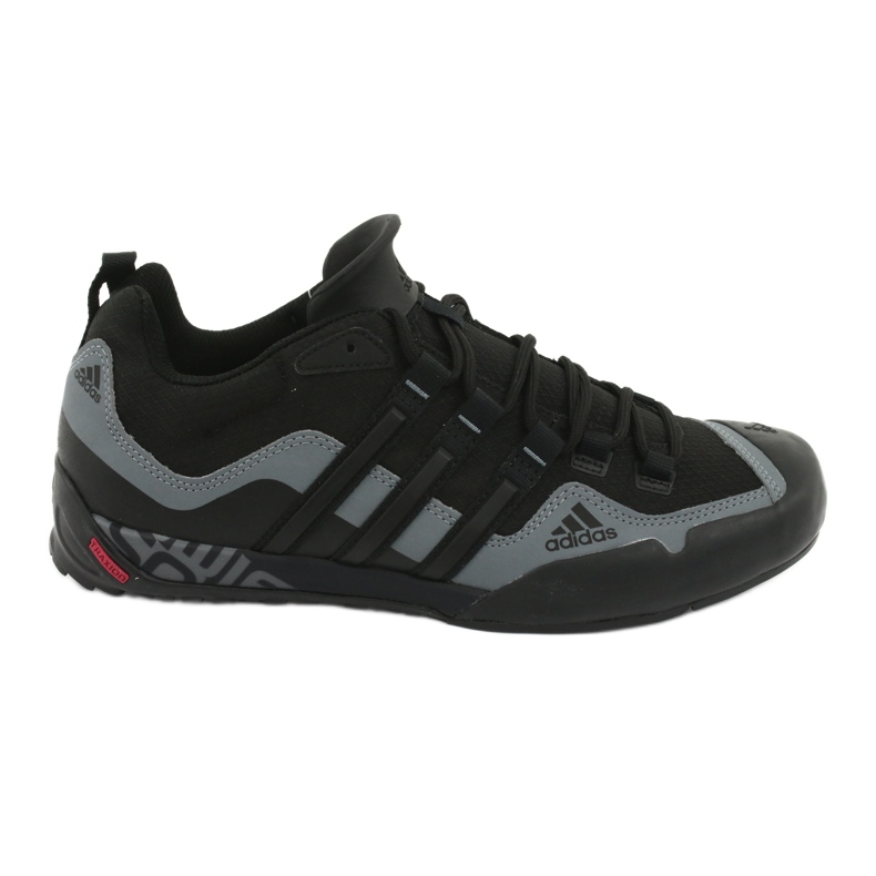Scarpe adidas Terrex Swift Solo M D67031 nero grigio 1