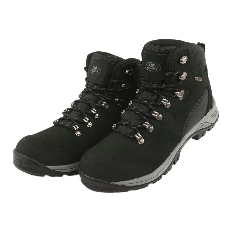 Atletico 66176 scarpe da trekking allacciate nere nero 3