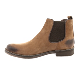 Stivaletti Chelsea stivali slip-on Badura 4754 marrone 2