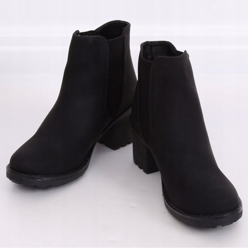 Stivaletti Chelsea neri, neri L2065 Neri nero 1