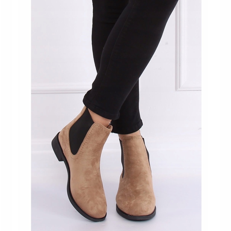 Stivali Jodhpur beige B-6856 Kaki 2