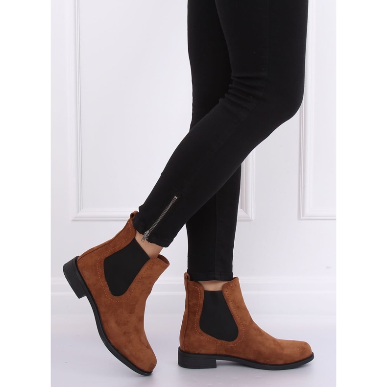 Stivali Jodhpur marroni B-6856 Camel marrone 1