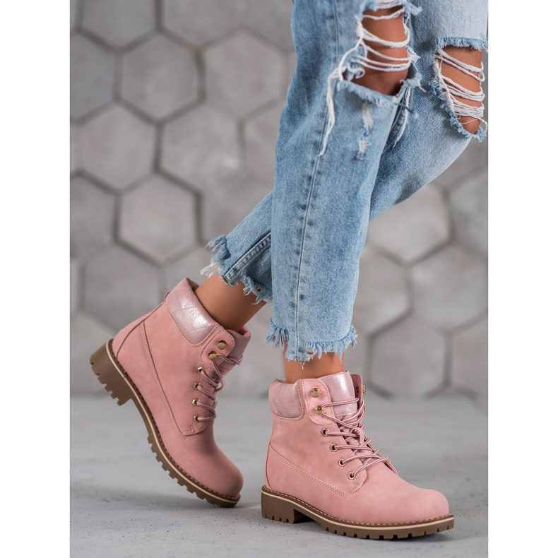 Super Me Trapper annodati rosa 1