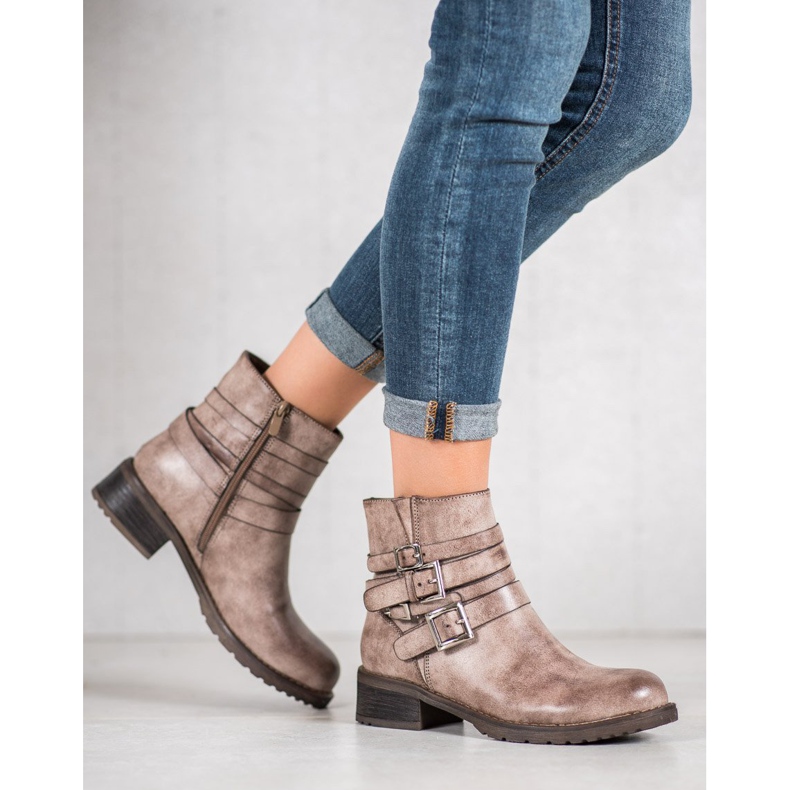 SHELOVET Stivali beige classici 2