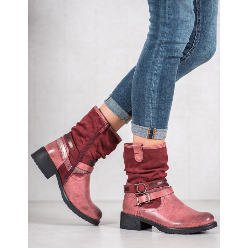 SHELOVET Stivali alti rossi rosso 2