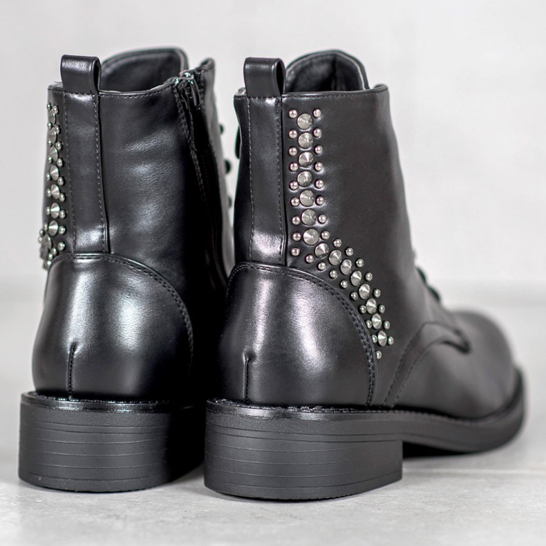 SHELOVET Stivali Con Strass nero 1