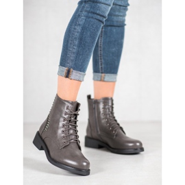SHELOVET Stivali Con Strass grigio 1