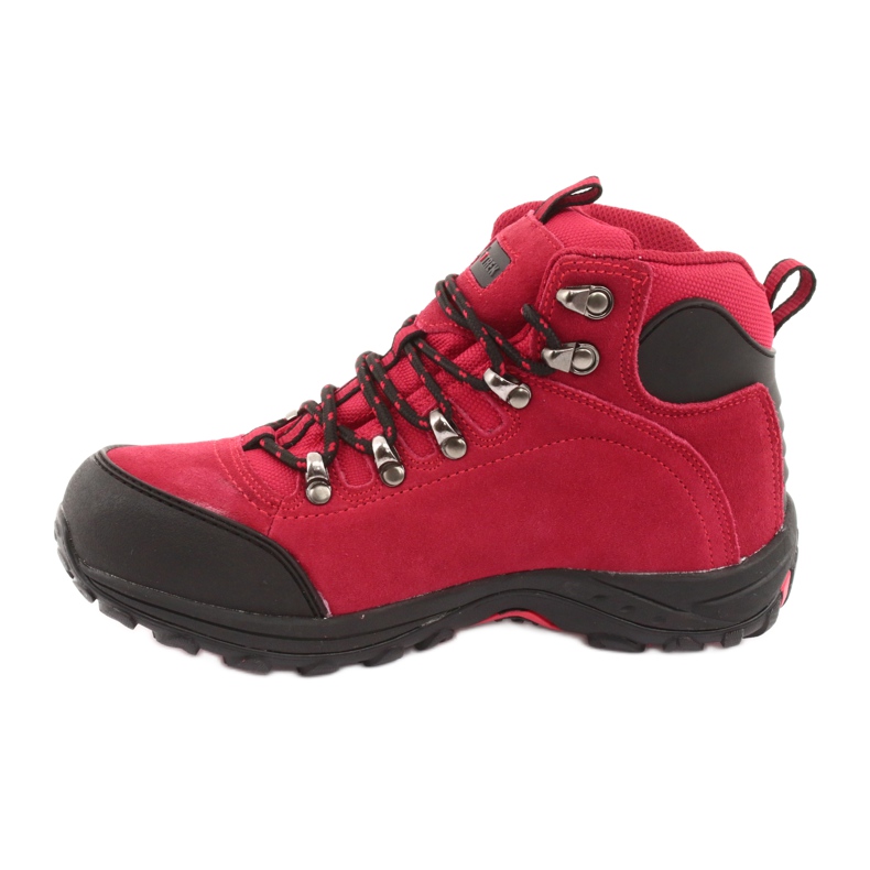 Scarponi da trekking con membrana MtTrek 034 rosso nero 2
